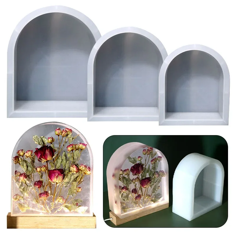 Floor Lamp Arched - Molde de borracha por gotejamento para