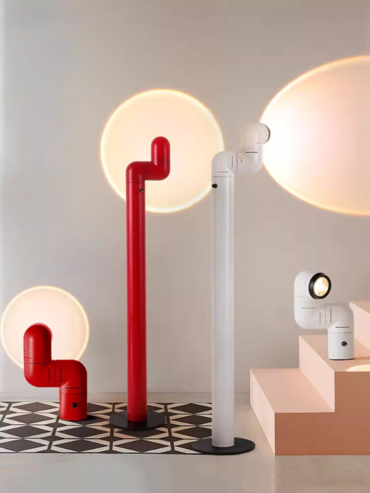 Floor Lamp Arched - Luminária de chão estilo espaço sideral