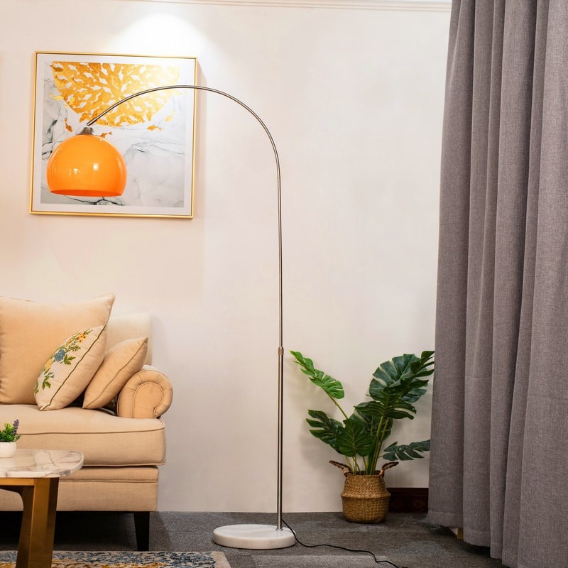 Floor Lamp Arched - Luminária de Chão LED Minimalista de