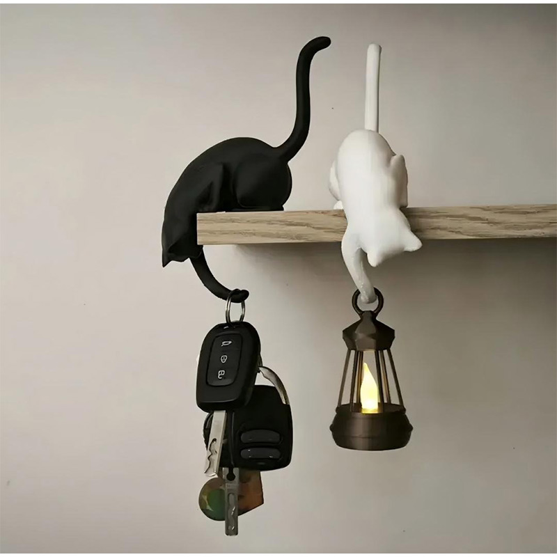 Cubicle Shelf Organizer - Gancho de Prateleira Gótico em Forma