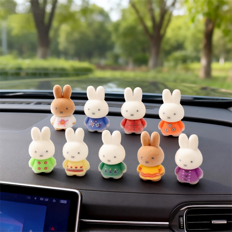 Estátua de Coelho Miffy Kawaii - Cubicle Shelf Organizer avaliação e preço