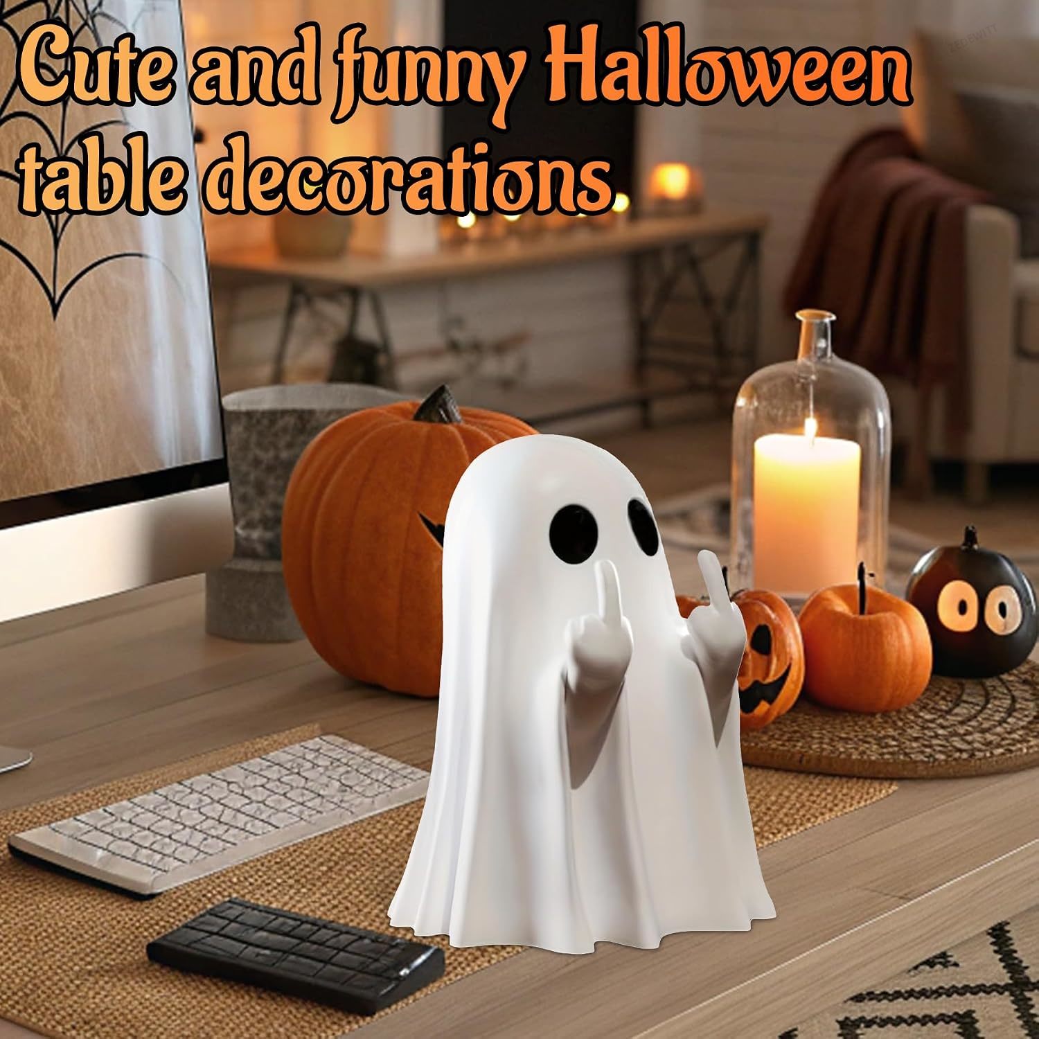 Figurinha de Fantasma de Hallo - Cubicle Shelf Organizer avaliação e preço