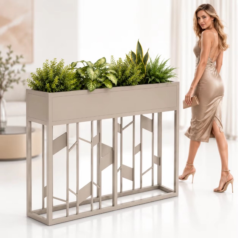 Caixa de Plantas Metálica Pret - Room Divider Bamboo avaliação e preço