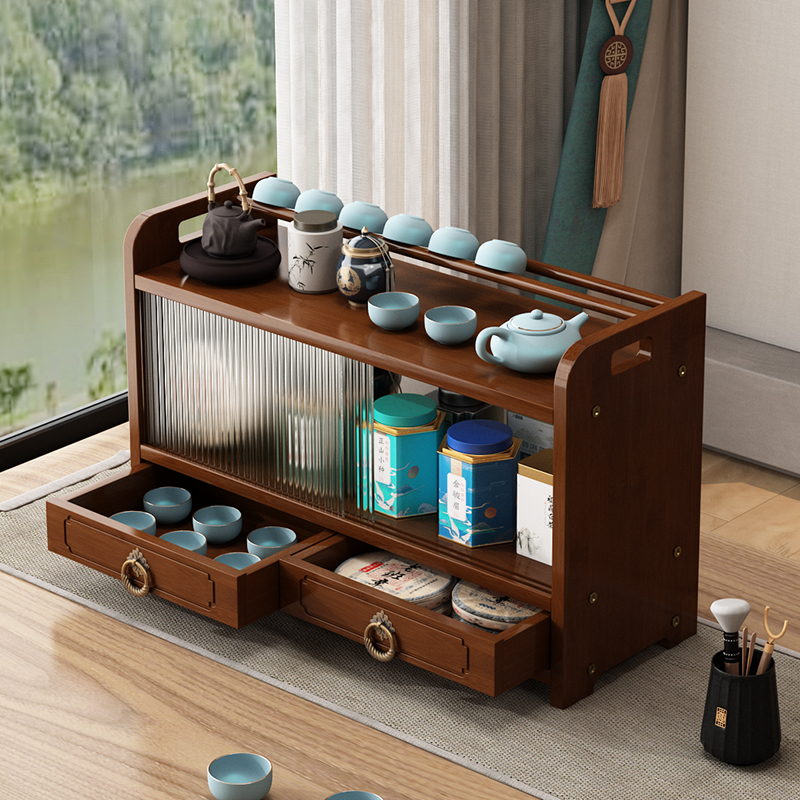 Conjunto de chá de mesa rack d - Room Divider Bamboo avaliação e preço