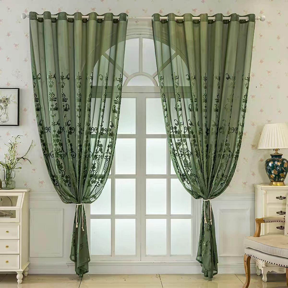 Cortina transparente de estilo - Office Furniture Green Bay avaliação e preço