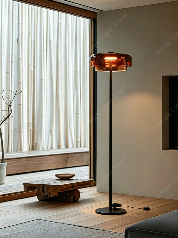 Luminária de Chão de Vidro Lux - Floor Lamp Arched avaliação e preço