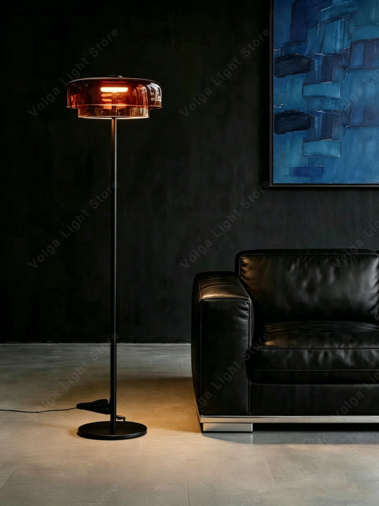 Luminária de Chão de Vidro Lux - Floor Lamp Arched avaliação e preço