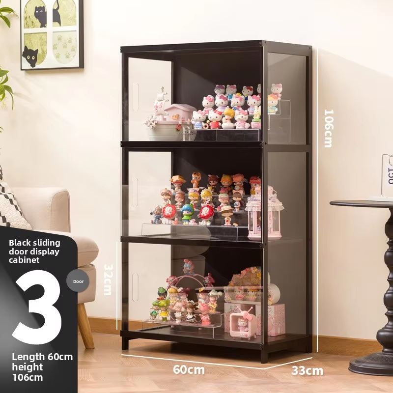 Vitrine de acrílico transparen - Room Divider Bamboo avaliação e preço
