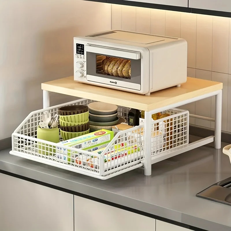 Suporte vertical para micro-on - Cubicle Shelf Organizer avaliação e preço