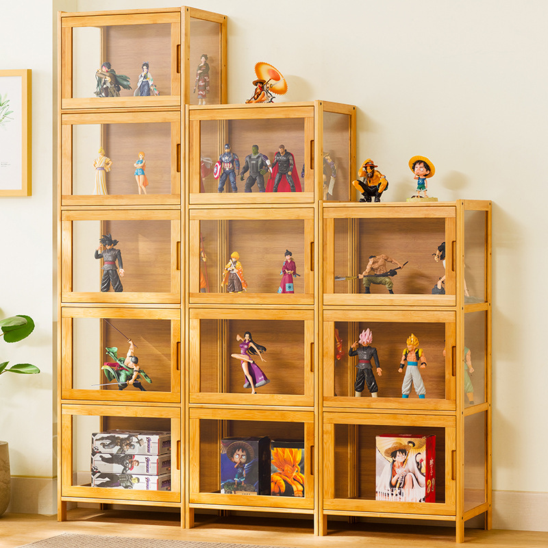 Vitrina Organizadores Gabinete - Room Divider Bamboo avaliação e preço