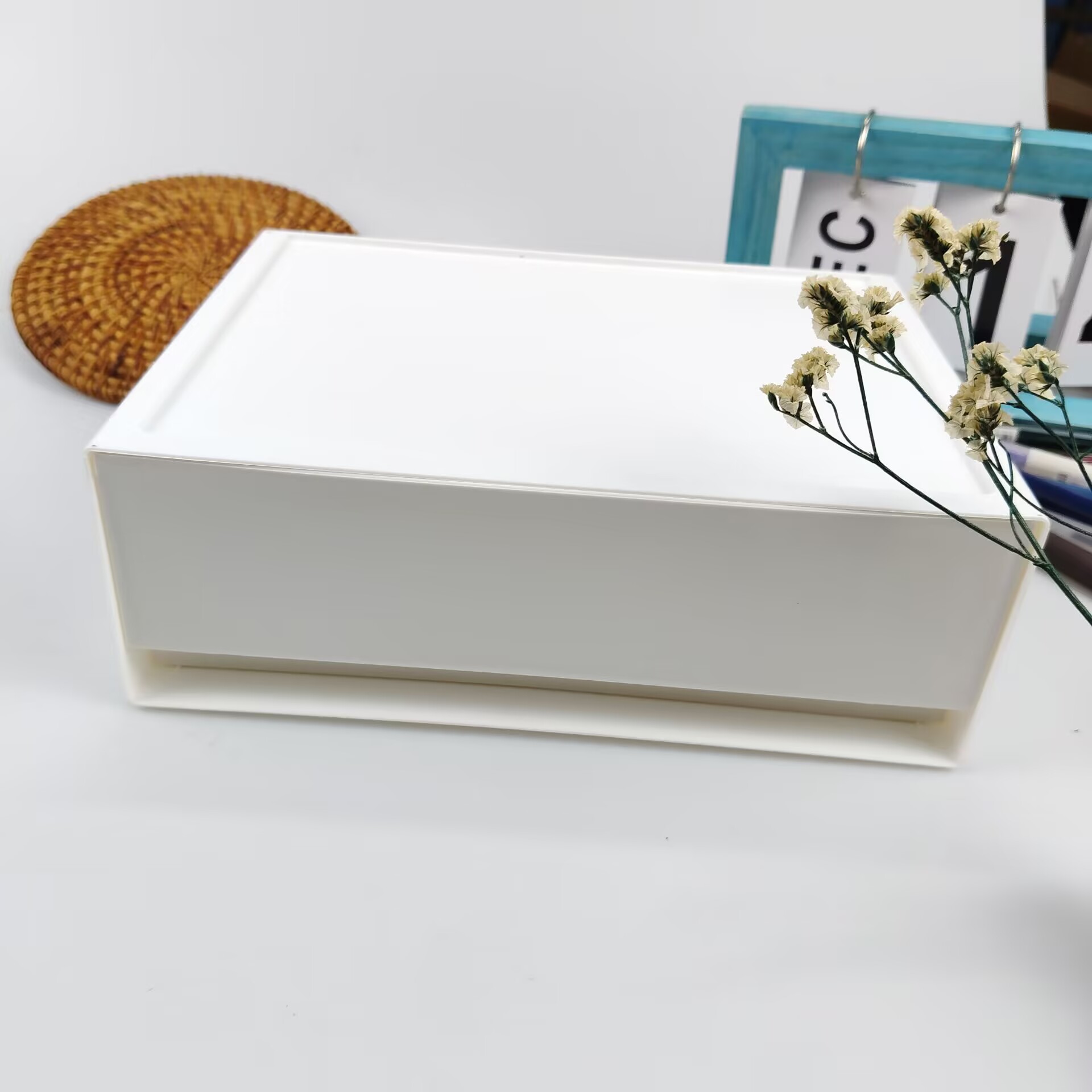 Caixa de armazenamento de mesa - Cubicle Shelf Organizer avaliação e preço
