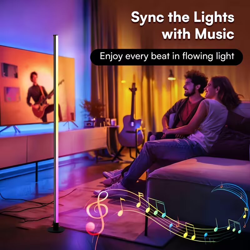 Luminária de Chão RGBIC LED, O - Floor Lamp Arched avaliação e preço